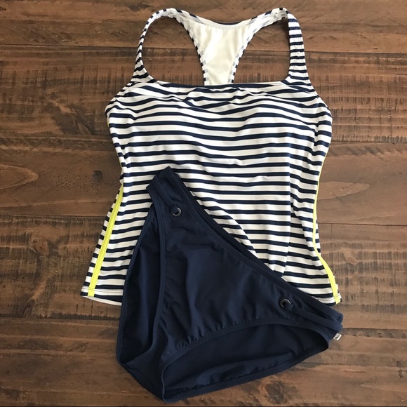 nautical tankini swimwear